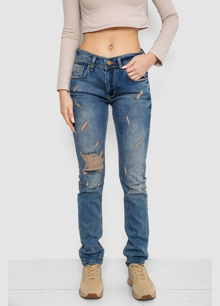 Джинси жіночі рвані 244R0587 Ager - (316683578)