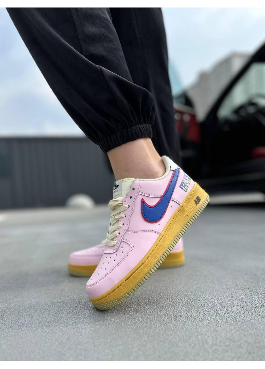 КРОССОВКИ ЖЕНСКИЕ NIKE AIR FORCE 1 07 LIMITED EDITION НАЙК АИР ФОРС 1 ПРЕМИУМ No Brand зелёные демисезоны (368868481)