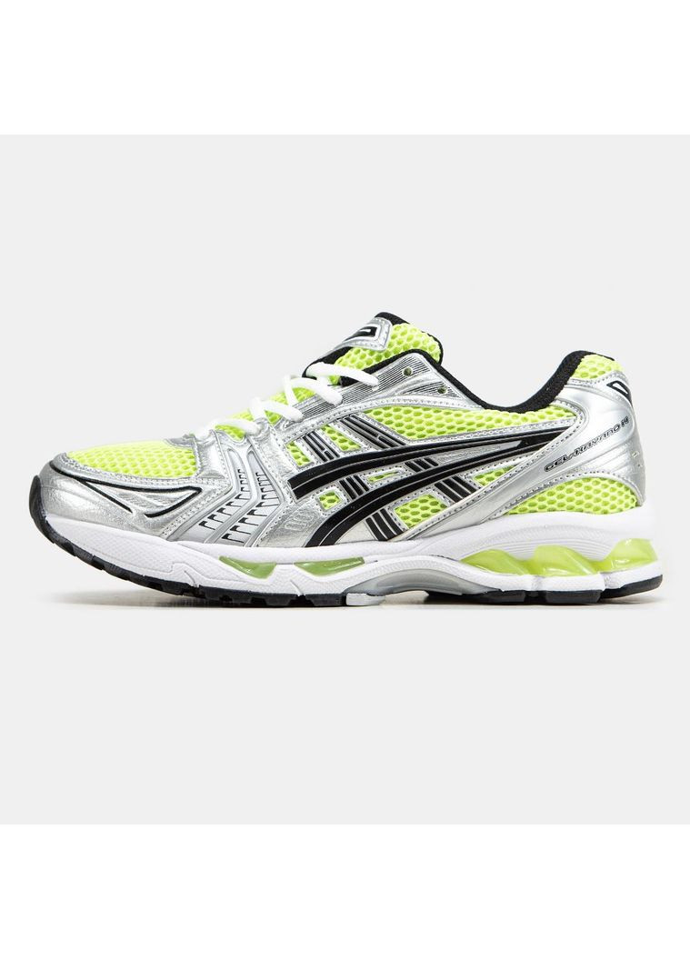 Сірі Осінні кросівки чоловічі asics gel-kayano 14 green silver асікс гель каяно 14 No Brand