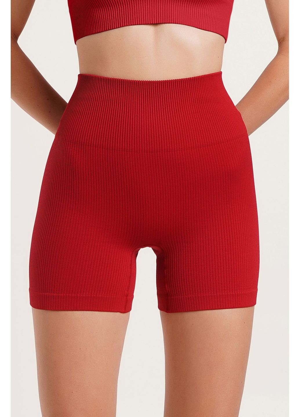 Шортики в рубчик с эффектом пуш-ап Shorts Rib Shape Giulia (356567090)