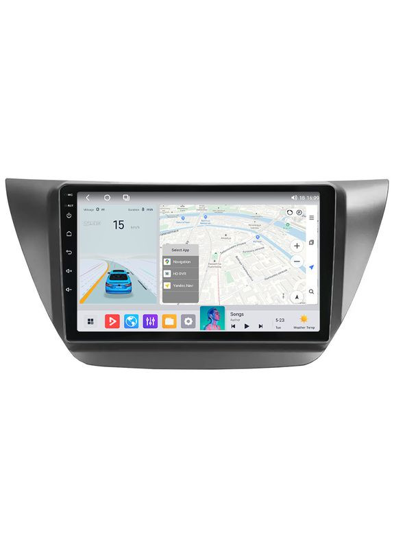 Штатна магнітола Mekede MS Lancer 9 (2000 - 2010) MS 360° 6Gb+128Gb QleD Mitsubishi (352266988)
