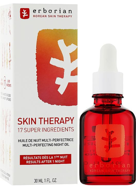 Багатофункціональна олія для обличчя Skin Therapy Night Oil 10ml (1118437-97434) Erborian (368617358)