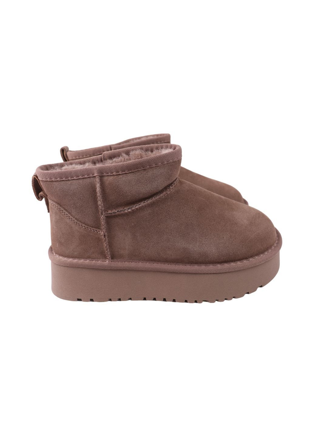 Угги женские капучино натуральная замша Renzoni 1209-25ZU (307078855)