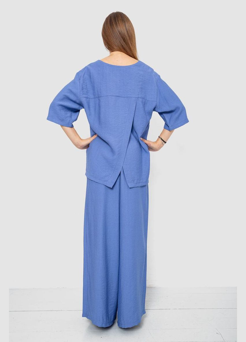 Костюм женский ткань лён жатка черный размер 4XL-5XL (sku_102R5263) No Brand (324102003)