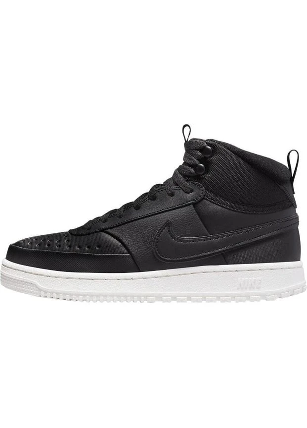 Чорні кросівки court vision mid wntr чорні dr7882-002 зимовий Nike