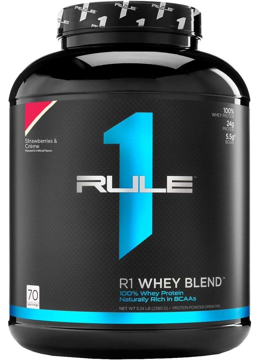 Протеїн Whey Blend 2.27 kg (Strawberries Creme) Rule One (300109173)