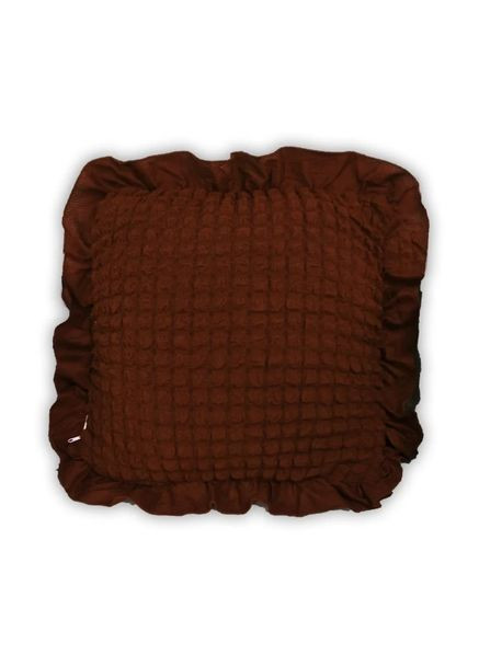 Подушка декоративная с наволочкой 181158 45х45 см шоколадная Love You (369239665)