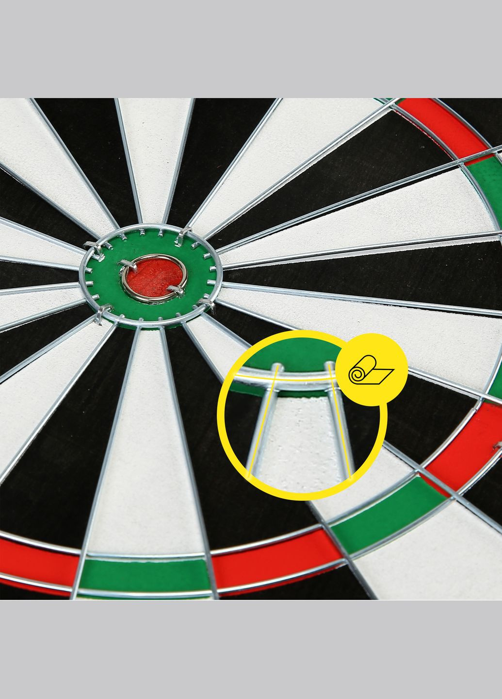 Дартс классический Dartboard Game 2 в 1 36.5 см + 2 комплекта дротиков Cornix XR-0391 (323654193)