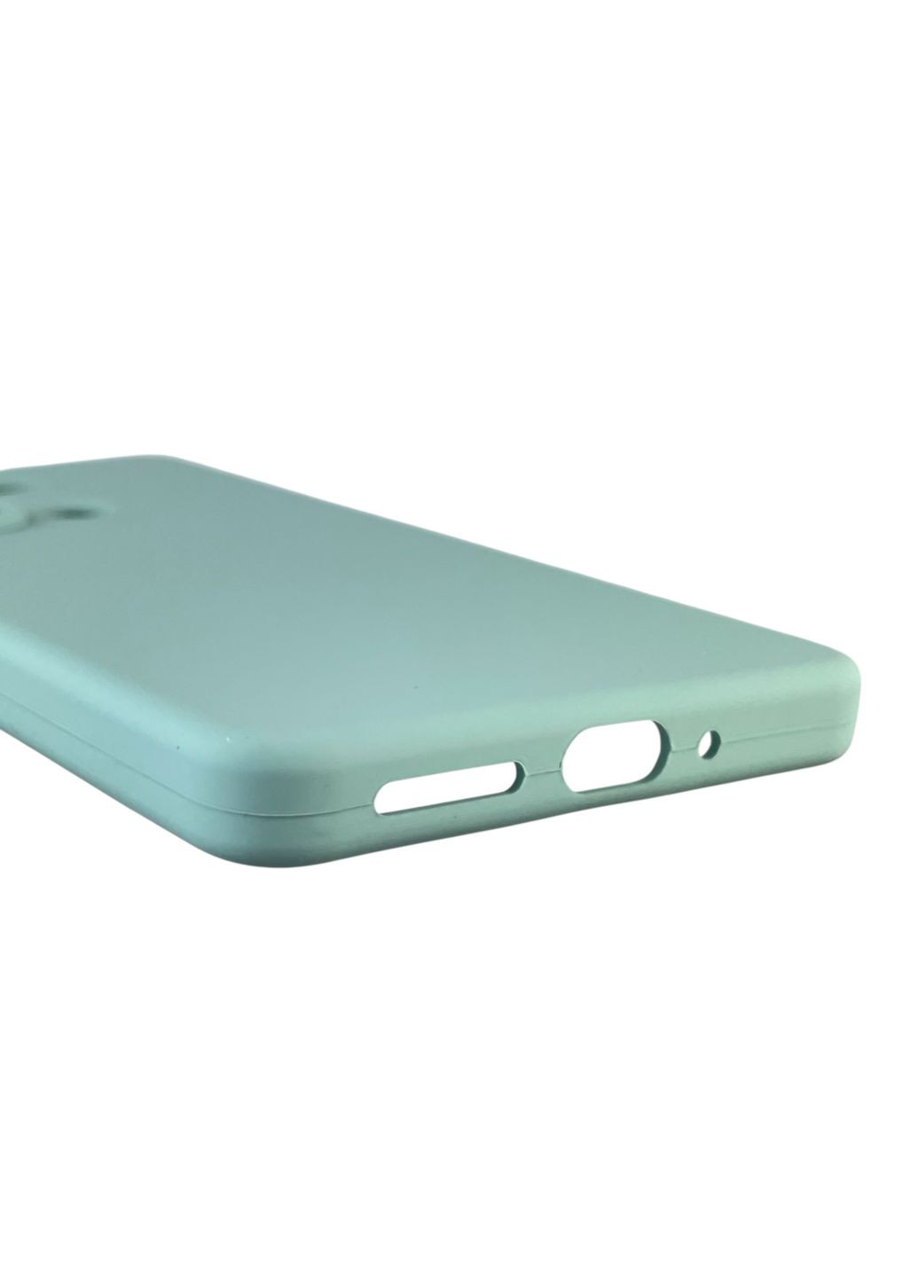 Чохол для Redmi Note 13 Pro 4G силіконовий з мікрофіброю нековзний на сяомі редмі нот 13 про 4г бірюзовий Xiaomi (366389840)