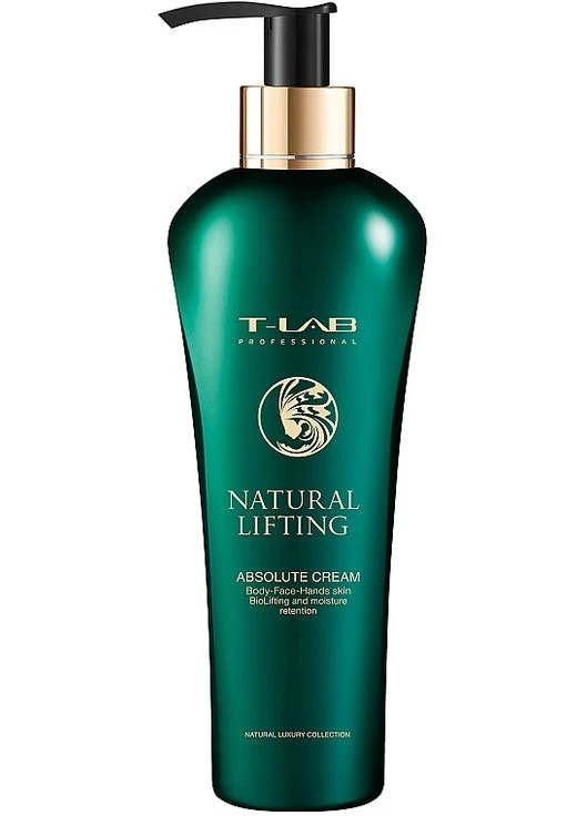 Крем для природного живлення шкіри обличчя, рук і тіла Natural Lifting Absolute Cream 300ml (896317-24006) T-Lab Professional (368653099)