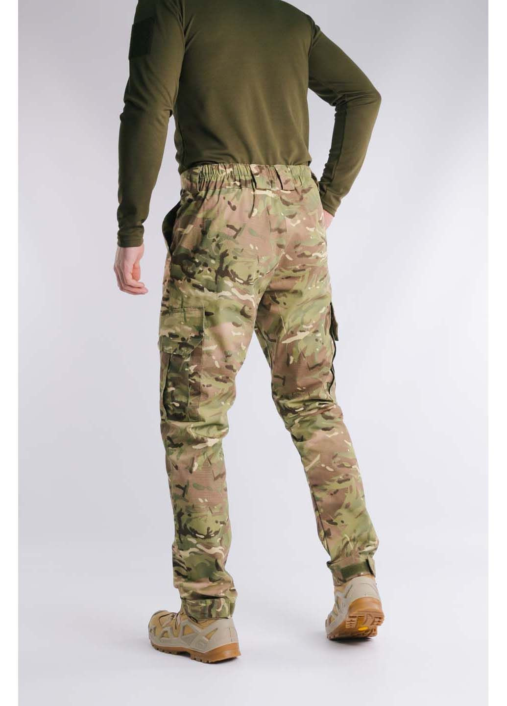 Комбинированные спортивные, кэжуал демисезонные брюки Intruder