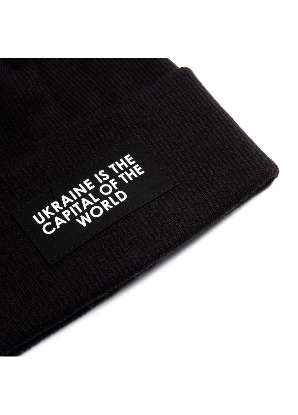 Шапка біні жіноча бавовна чорна LYN LuckyLOOK 248-571 (322793181)