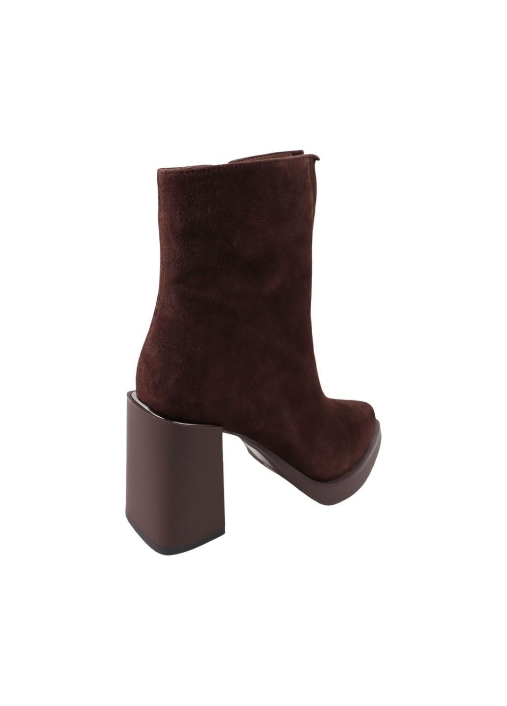 Коричневые ботильоны женские кабировые натуральная замша Lady Marcia 344-25DH