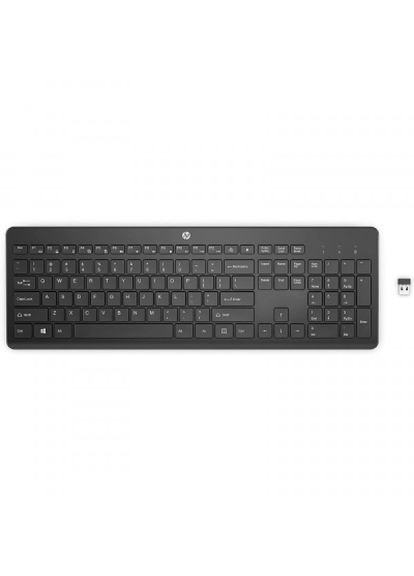 Клавіатура HP 230 wireless ua black (273395254)