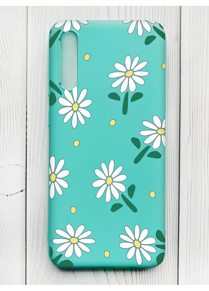 Матовый чехол на Samsung Galaxy A50 (2019) A505/A30s:: Ромашки (принт 368) Creative (360710218)