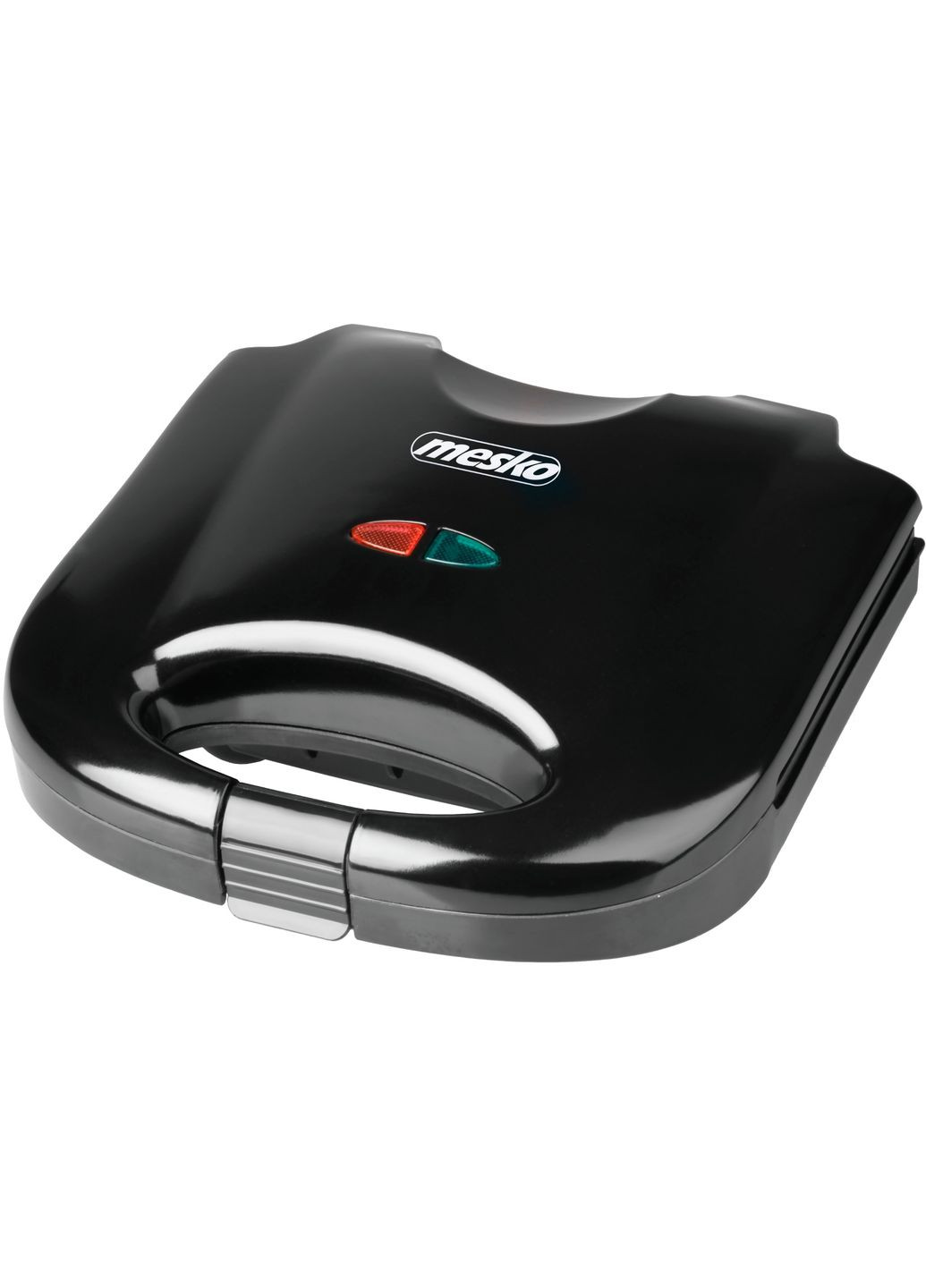 Сендвічниця MS 3032 850Вт/ незмінні пластини/ вертикальне зберігання/ чорна Mesko (360400281)