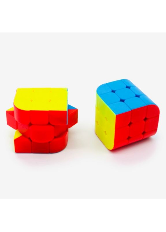 Кубик Рубіка 3х3 Brains, 5.5 см, із закругленими кутами, гладкий механізм No Brand (369365693)