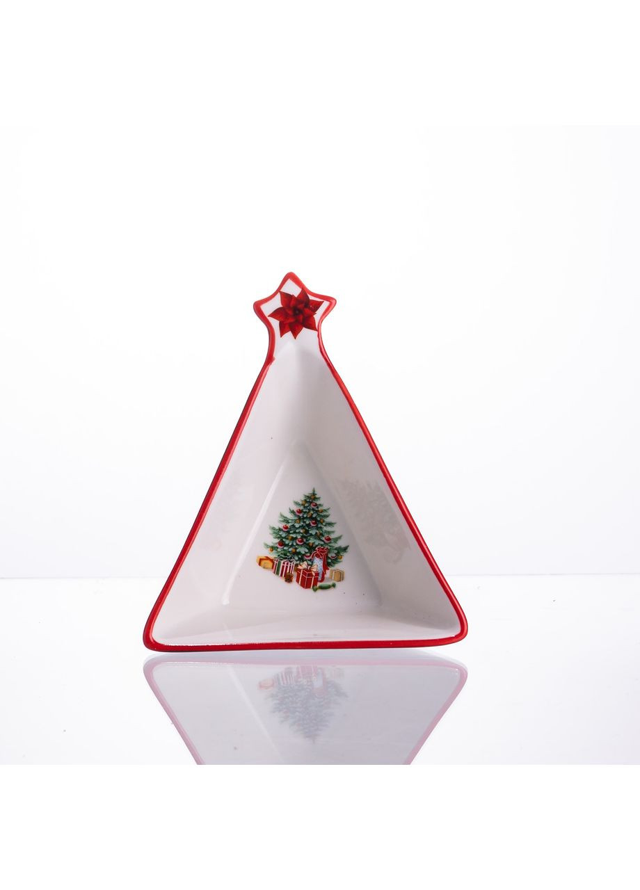 Піала новорічна з порцеляни у формі ялинки на Різдво 15×12×4 (см) HP-SDHK-15 Yiwu (368707214)