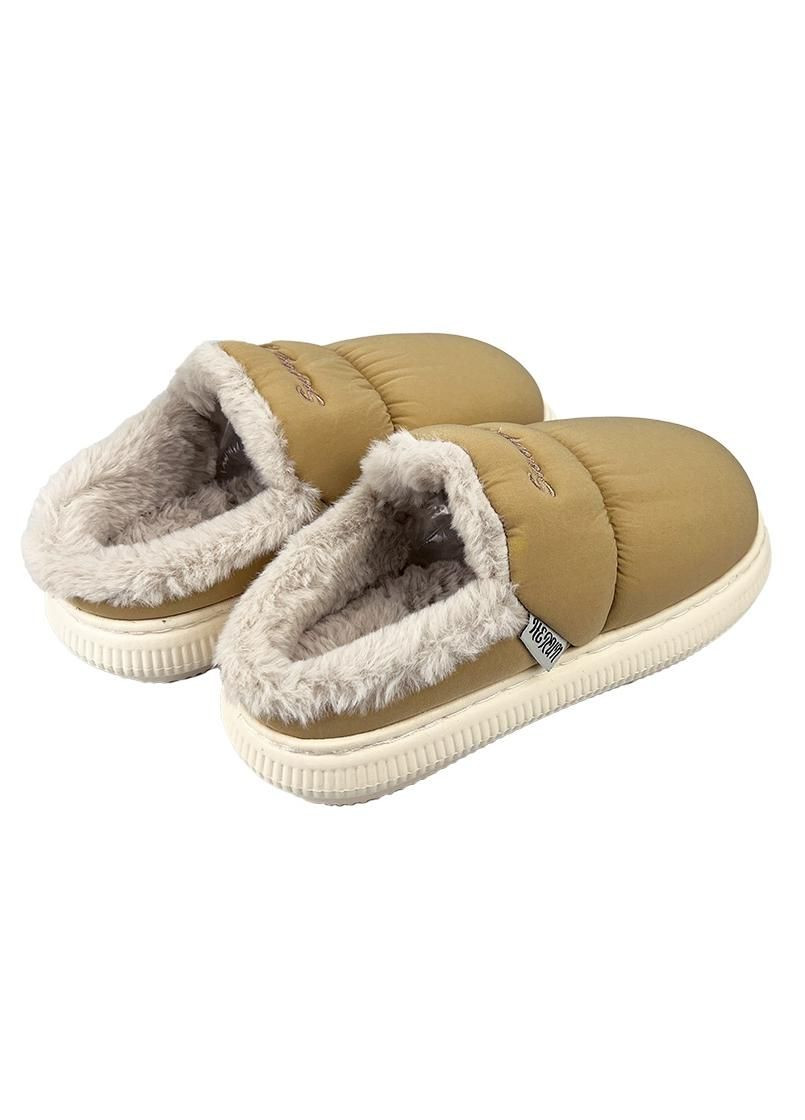 Тапочки домашні жіночі закриті жіночі бежеві 5821-4 Sanlin (307061917)