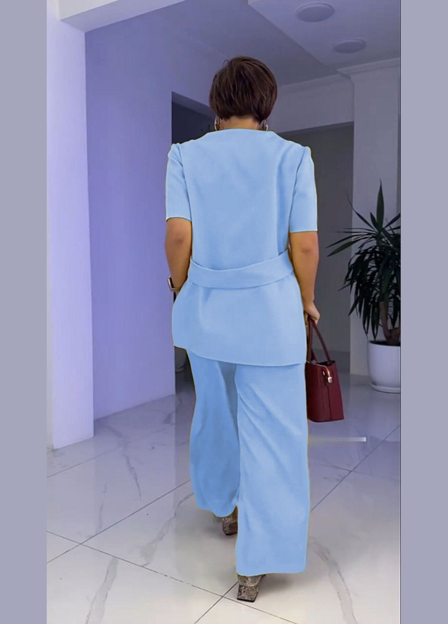 Жіночий костюм піджак+штани палаццо Україна (331783175)