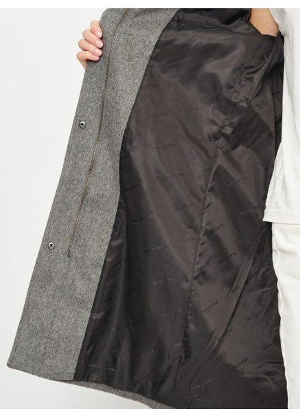 Серое Пальто демисезон,серый, Selected Femme