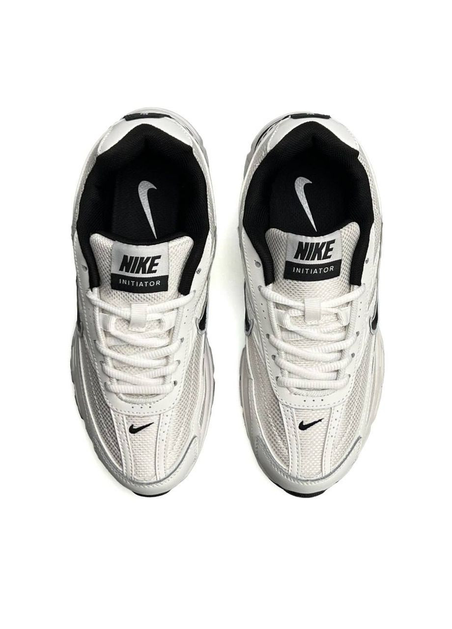 Кроссовки женские Nike No Brand Initiator W White Black белые демисезоны (325399320)