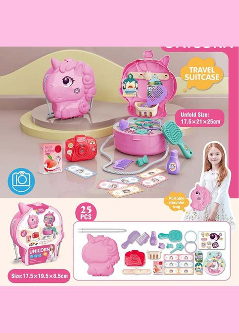 Игровой набор парикмахера с фотоаппаратом KL02-2 No Brand (326741269)