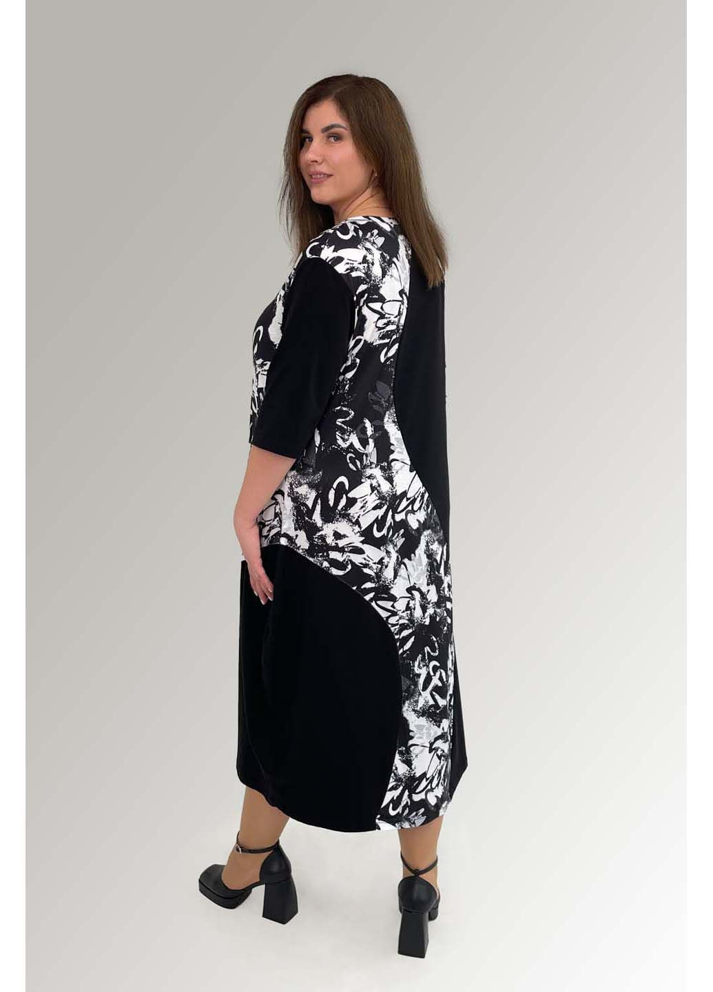 Чорна повсякденний, святковий сукня Hookk Design