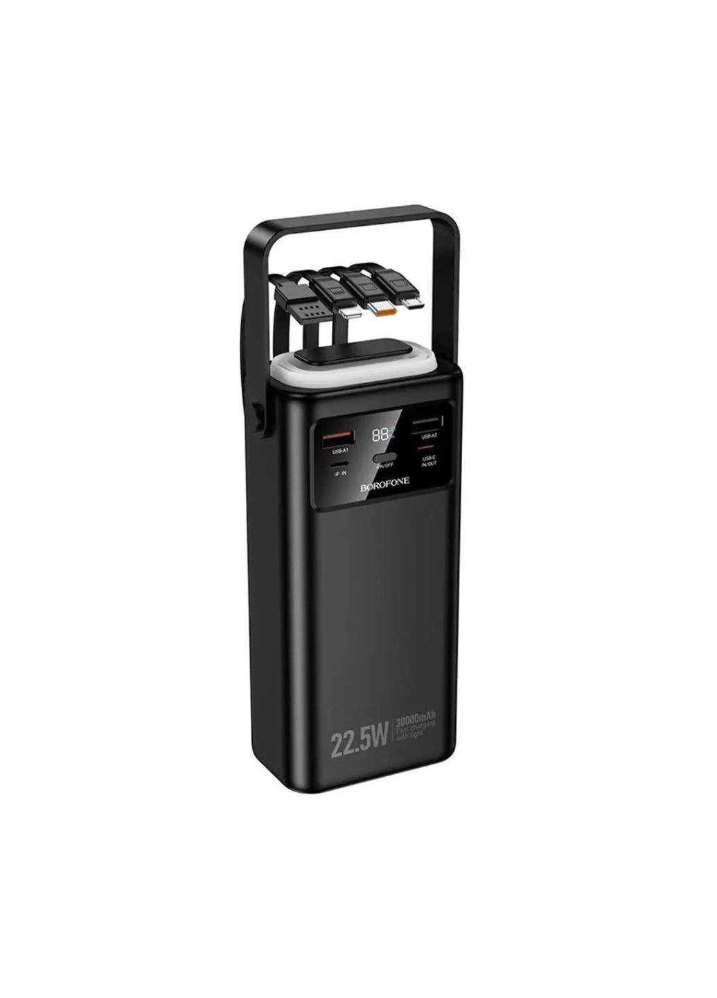 Внешний аккумулятор 22.5W+PD20W+four-cables power bank(30000mAh) Borofone BJ65 High (382348180)