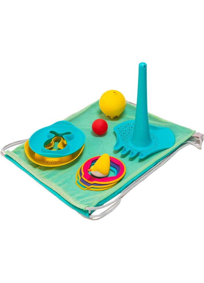 Набір для пляжу Комплект 1 Triplet + Star Fish + Ringo + Plui + Міні Качечка (2000066009014) Quut (323238510)