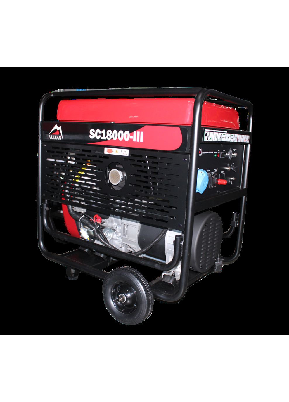 Генераторная установка SC18000-III 1ф 15 кВт, эл.старт, бак-60л, кнопка Vulkan (342968006)