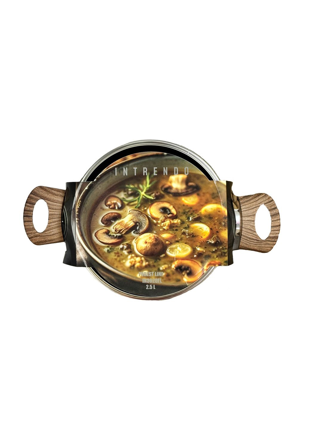 Кастрюля 2.5 л з кришкою Forest Line IN3020FL Intrendo (365751030)