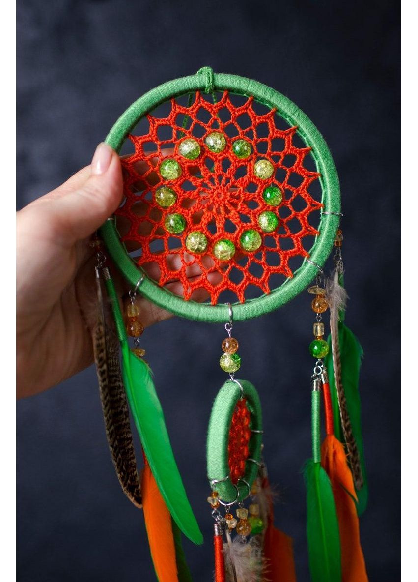 Авторский эко-набор "Ловец снов "Лесная птица" с пошаговой инструкцией Dream Studio (363057502)