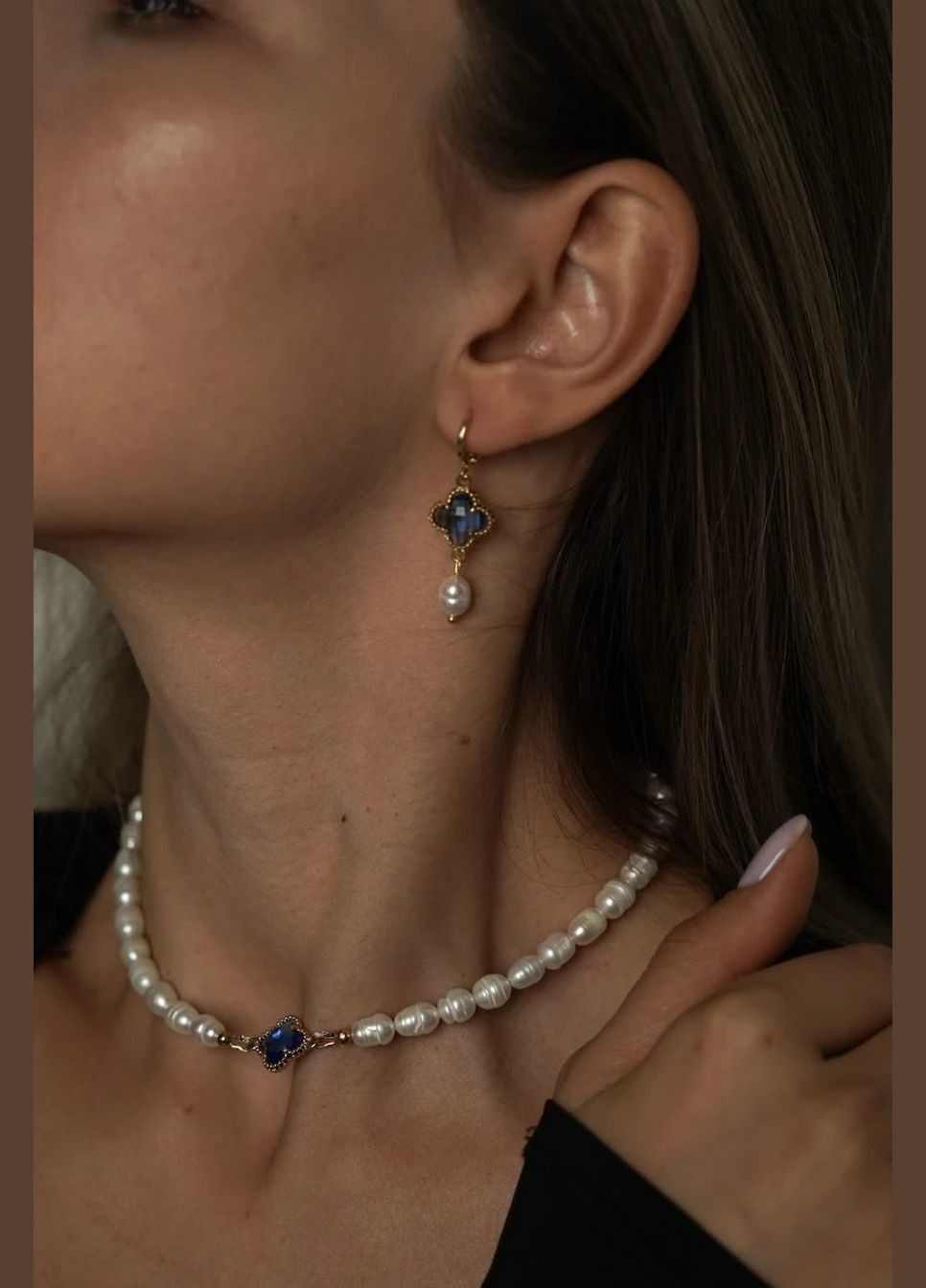 Колье "Blues" Le'Perle (312519584)