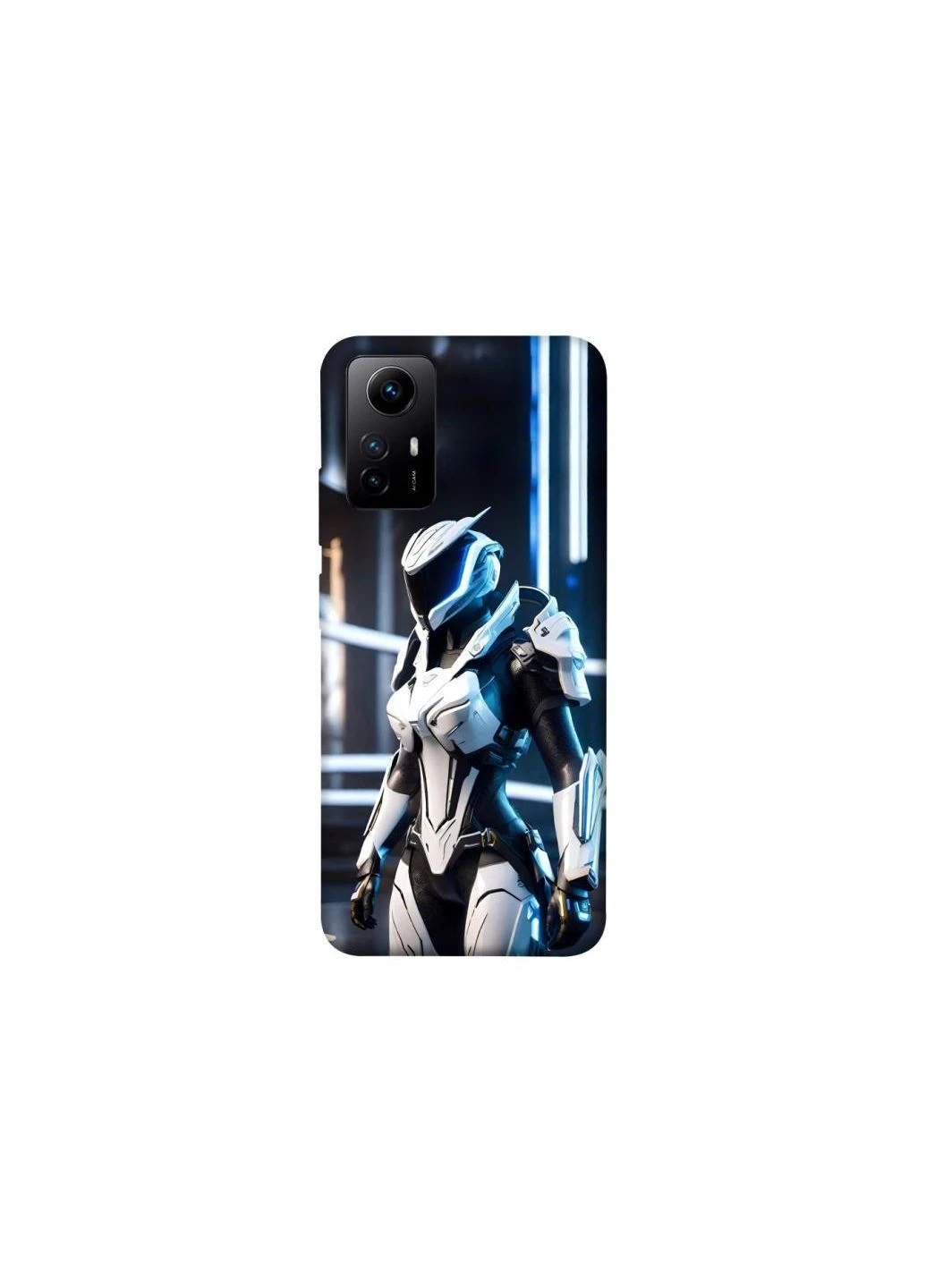 Чохол на Xiaomi Redmi Note 12S Cyber space girl ver.6 Frontalka (376072977)