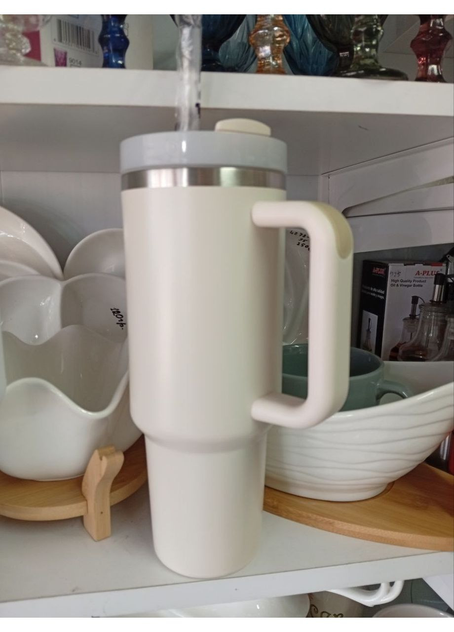 Термокружка из нержавеющей стали с трубочкой 1200мл Термос Термостакан Термобутылка No Brand (357208052)