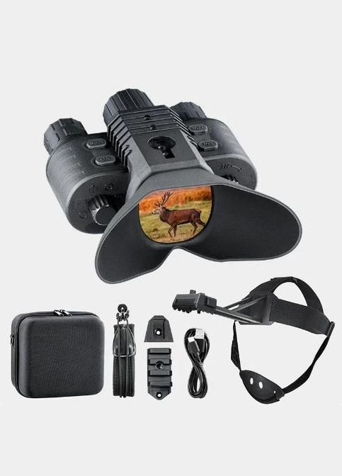 Прилад нічного бачення NV-880 8x16MP 1080P HD WiFi 850nm (до 600м у темряві) + кріплення Wilcox L4G2 (метал) No Brand (333662487)