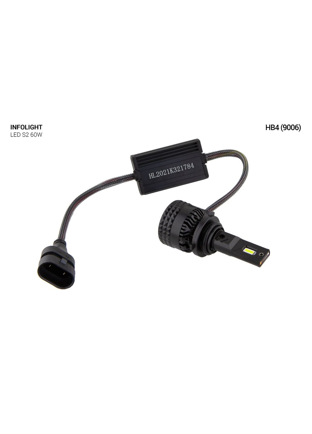 Комплект світлодіодних ламп S2 9006 60W Infolight (361869090)
