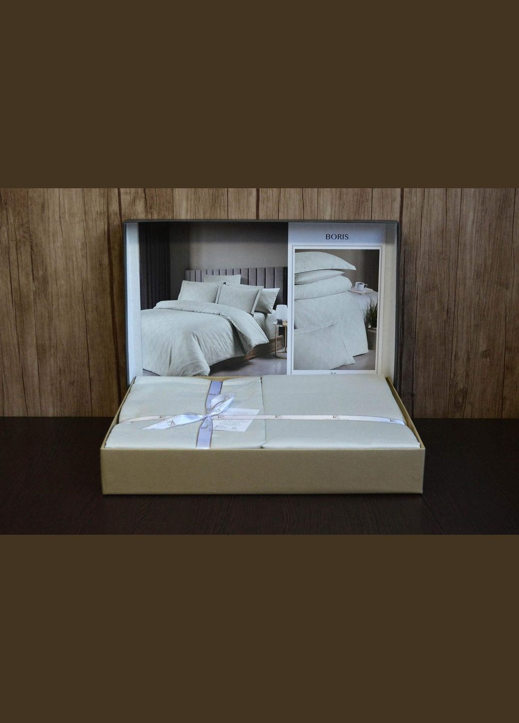 Постельное белье Jacquard Satin 200 х 220 см. Boris Ice First Choice (318380952)