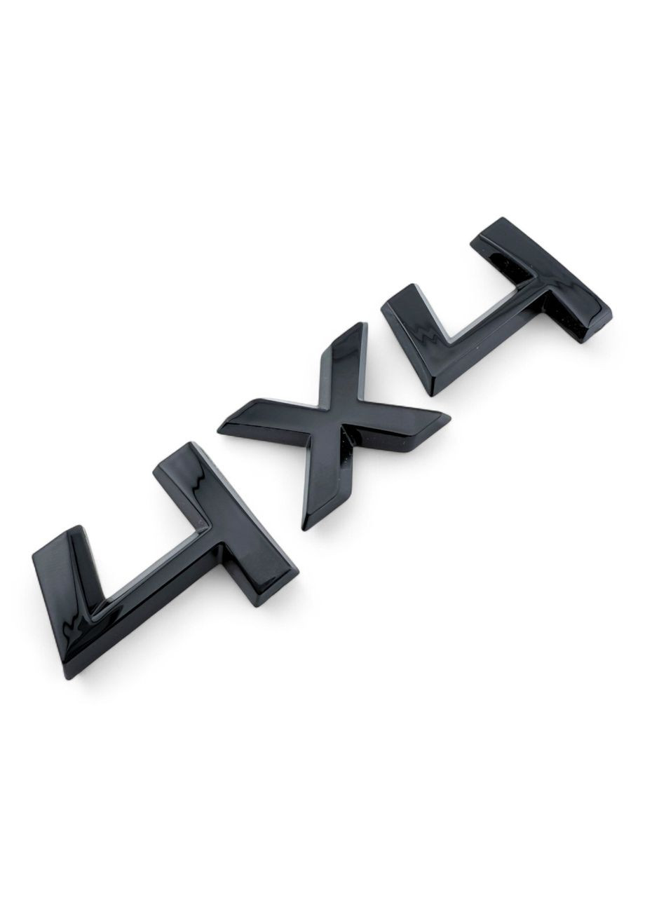 Емблема наклейка на багажник 4×4 Skoda шильдик 4×4 Шкода чорний глянець No Brand (364958819)