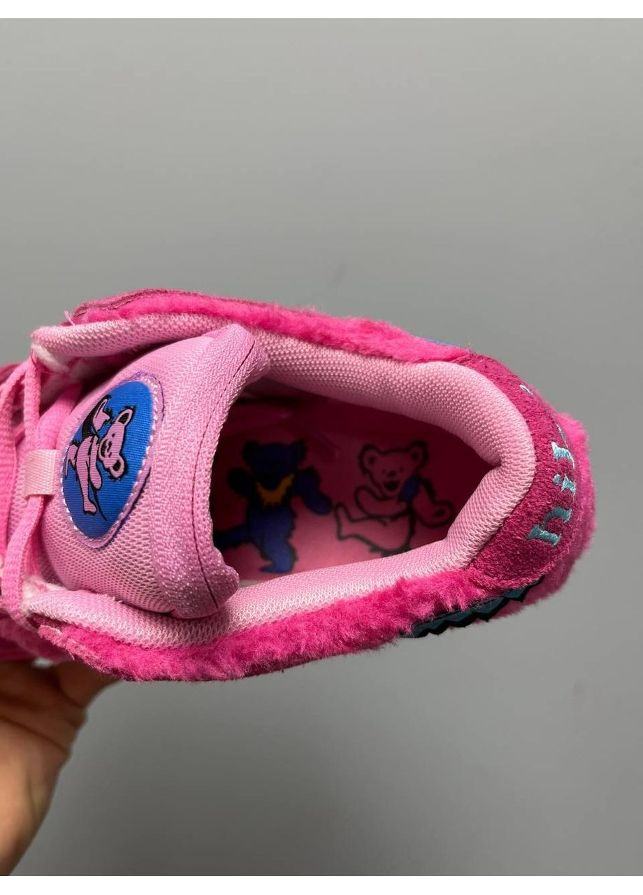 КРОССОВКИ ЖЕНСКИЕ NIKE DUNK LOW GRATEFUL DEAD BEARS PINK НАЙК СБ ДАНК No Brand розовые демисезоны (367170774)