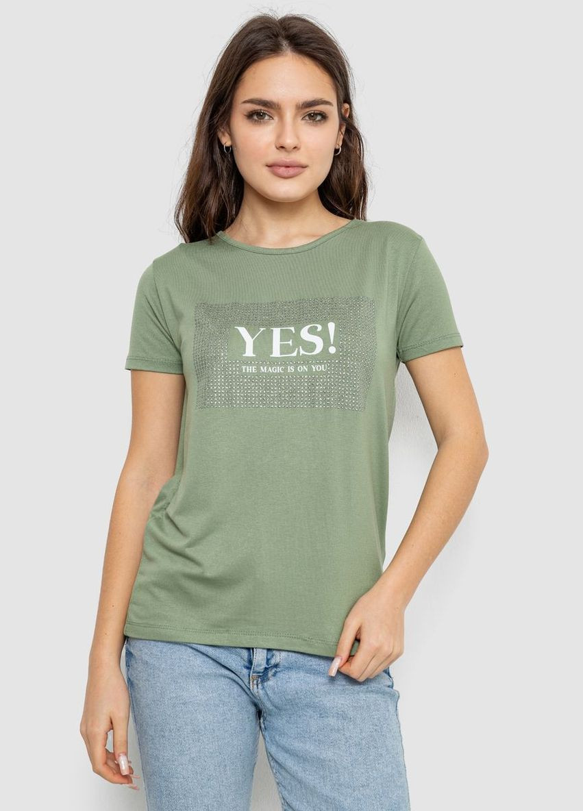 Футболка женская с принтом,, 244R507 Ager - (318169828)