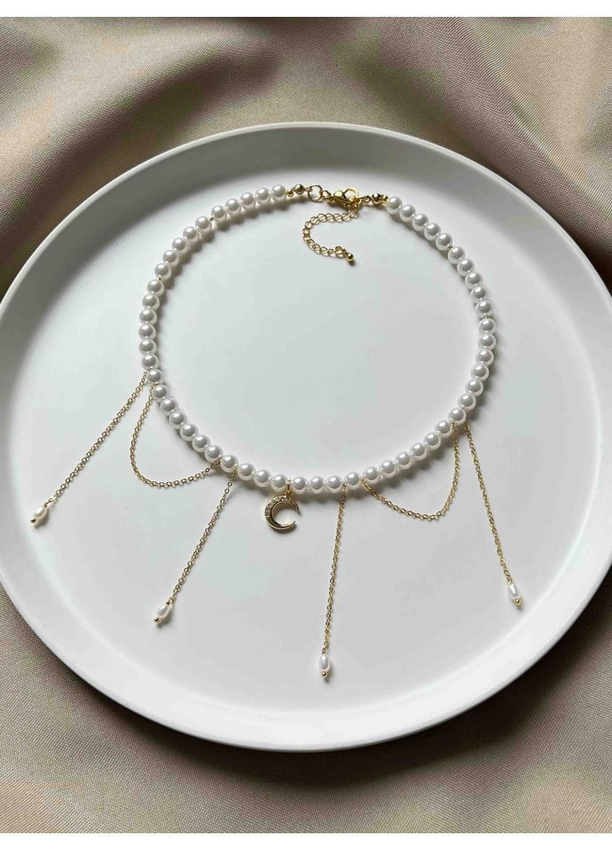 Королевское колье с цепочками 5471. LeBijou (368559283)