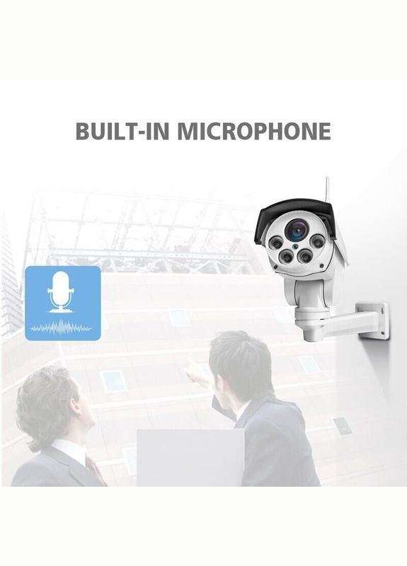 Wifi камера вулична поворотна PTZ з 5Х наближенням B989W, 5 мегапікселів (100652) Boavision (333699791)