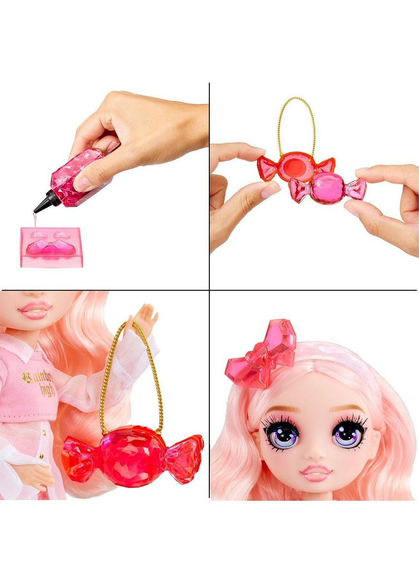 Игровой набор с куклой серии Creative Crystals - Белла Rainbow High (324226683)