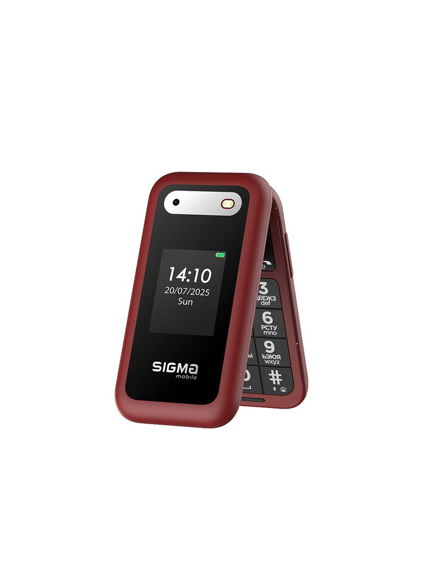Мобiльний телефон X-style 281 Clik Dual Sim Red Sigma mobile (364861847)