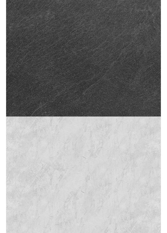 Фотофон виниловый современный, графитово-черная каменная стена и светлый мраморный пол, прямоугольный фон 100×150 см, №57314 PhotoVinyl (354717287)