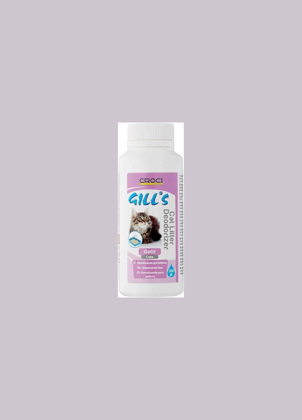 Песокдезодорант для кошачьего туалета Gill's 300 г (C3052965) Croci (278309216)