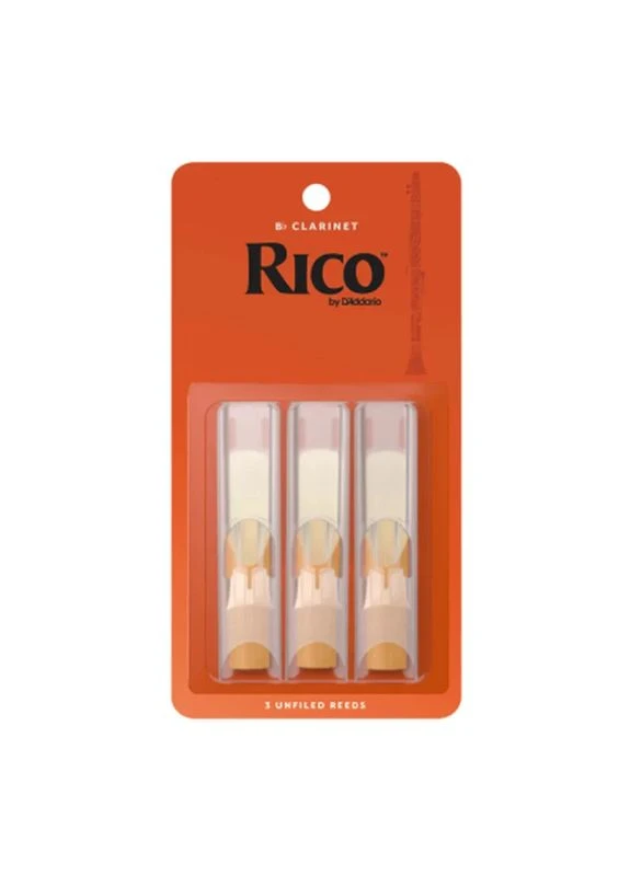Трости для кларнета Rico - Bb Clarinet #2.5 - 3 шт. (RCA0325) D'Addario (399671647)