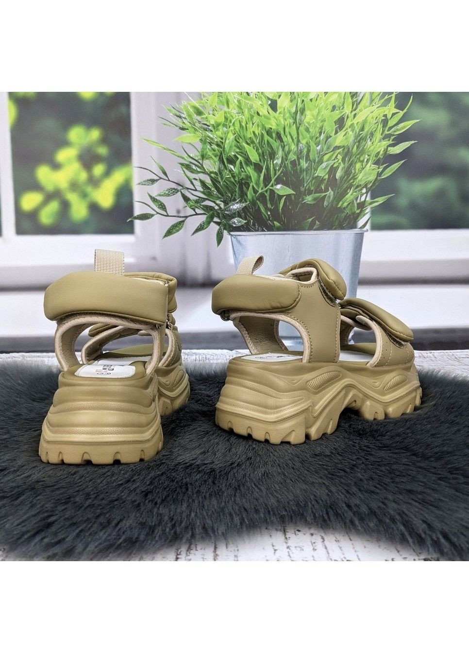 Кофейные босоножки сандалии детские для девочки Jong Golf